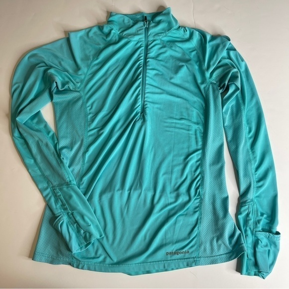 Patagonia Running Shirt Baselayer Cuffins Size Small - Picture 1 of 11
